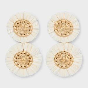 SUGARFIX By BaubleBar's Threaded Drop Earrings - NWT